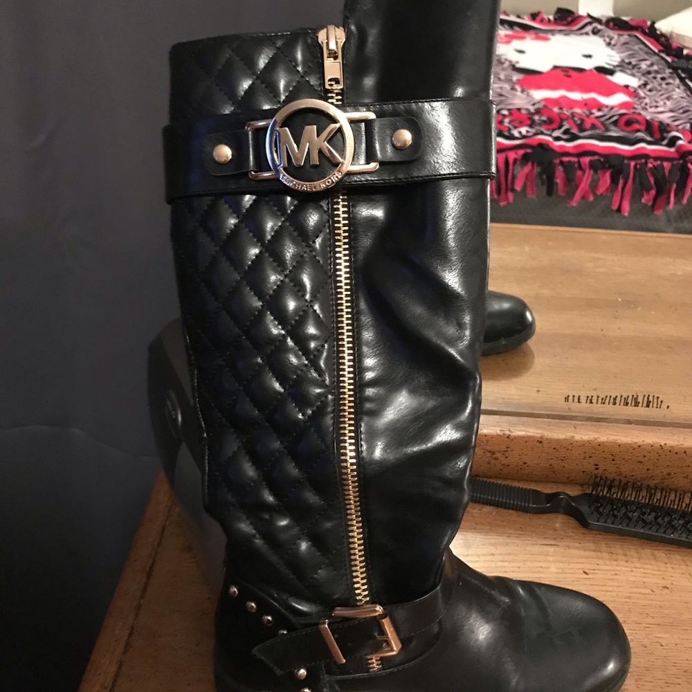 Michael kors Black knee high boots
